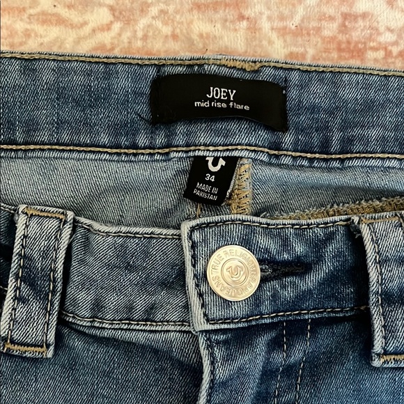 Joey Blue Flare Jeans - Picture 2 of 5